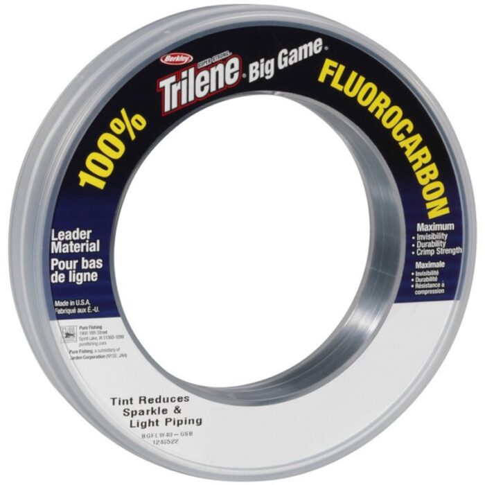 berkley trilene big game 100 fluorocarbon 91 m 182 kg 061 mm