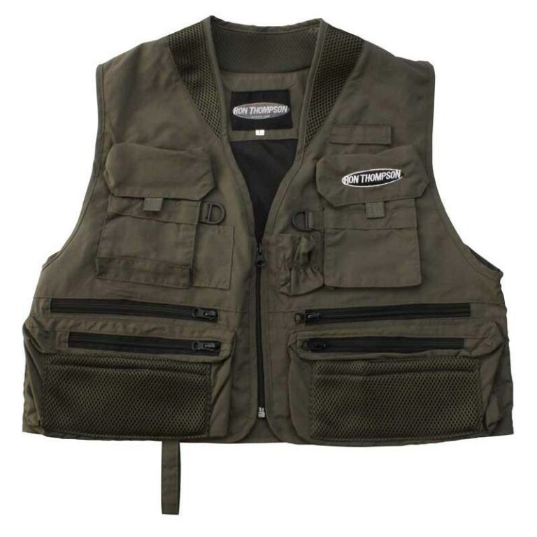 fly fishing vest ron thompson ontario z 806 80666